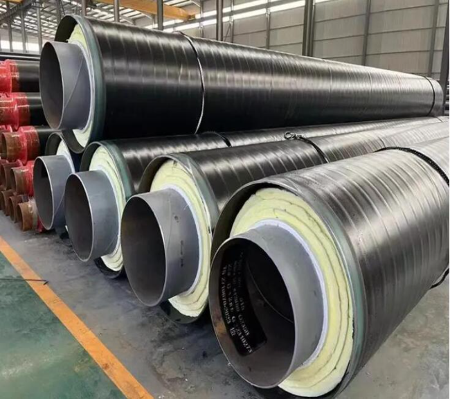 四平钢套钢蒸汽保温管
